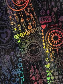 3 件裝熱銀寵物防水可重複使用捕夢網系列貼紙,非常適合 Diy 剪貼簿、信封和卡片裝飾 - 彩色 - 查看 5