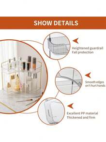 Corner Shelf Multifunctional Bathroom Cosmetic Desktop Storage Tray Kitchen Non-Drilling Storage Rack,For Holiday Beach, Bathroom Collection, Bedroom Collection, Large Capacity