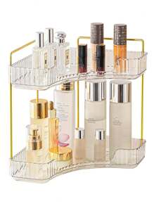 Corner Shelf Multifunctional Bathroom Cosmetic Desktop Storage Tray Kitchen Non-Drilling Storage Rack,For Holiday Beach, Bathroom Collection, Bedroom Collection, Large Capacity
