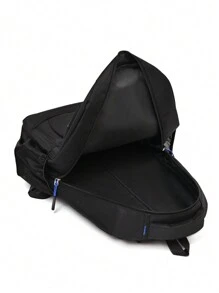 加固防水大容量包，大学生书包，外出电脑背包，休闲旅行背包笔记本电脑背包父亲节礼物夏季大学书包爸爸书包新生书包返校多功能宿舍大学男士书包学校背包学校用品书包学校铅笔盒老师 - 藍色 - 查看 11