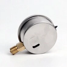 Yn60抗振壓力錶不銹鋼液體液壓水壓力錶真空負壓表氣壓表0-1.6 2.5mpa - 銀色 - 查看 5