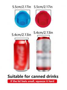 1入組塑膠蓋適用於飲料,可樂,密封蓋