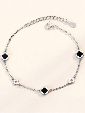 幸運四葉草S925手環