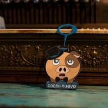 Cochi Coco Cochinitos Aromatizantes para auto hogar oficina 1 pza - Marrón - Ver 7