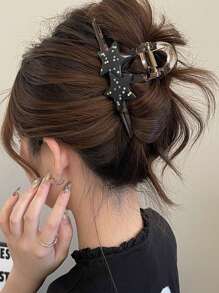 1入超閃亮星形及髮夾，女性髮型造型的髮飾 - 彩色 - 查看 1