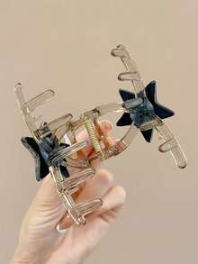 1入超閃亮星形及髮夾，女性髮型造型的髮飾 - 彩色 - 查看 4