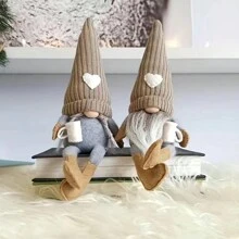 1pc Cute Dwarf Plush Doll - Perfect Home Decor And Mother'S Day Gift - Multicolor - View 3