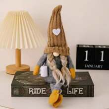 1pc Cute Dwarf Plush Doll - Perfect Home Decor And Mother'S Day Gift - Multicolor - View 11