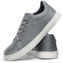 Men Sneakers - 灰色 - 查看 1