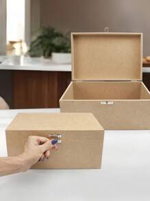 Storage Boxes & Bins - Màu nâu  Mocha - Xem 1