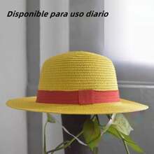 One Piece  Straw Hat Anime Dress Up Cap Cosplay - Yellow Fisherman Hat - View 6