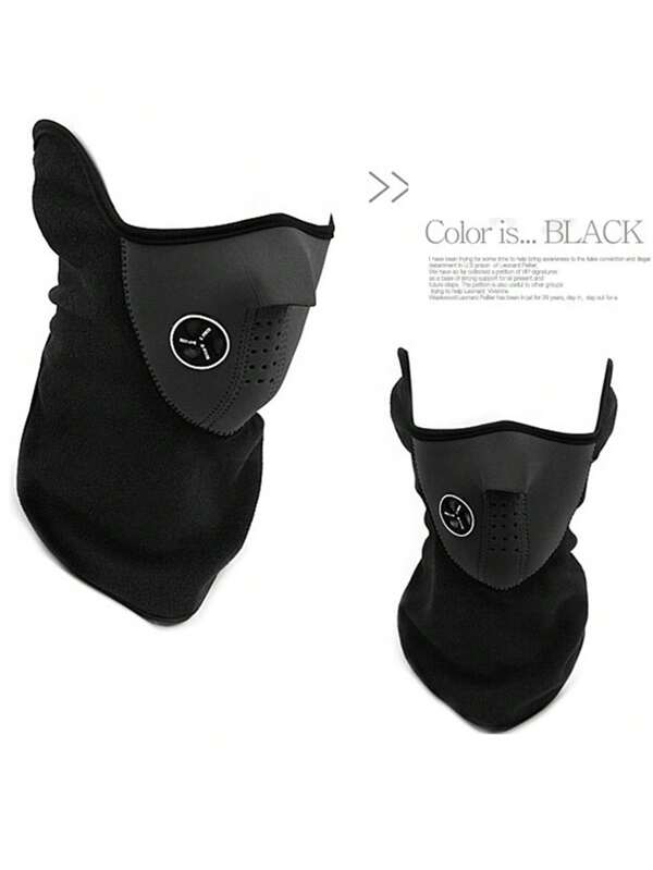 AD 1pc Motorcycle Riding Face Mask, Windproof Sports Cycling Mask, Bicycle Skiing Face Scarf, Motorcycle Riding Face Mask