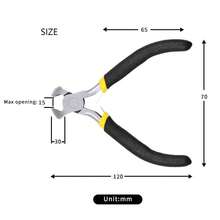 1把迷你斷口鉗 - 4 Inch mini end cutting pliers - 查看 2