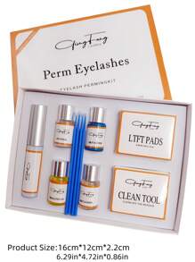 Lash Lift Kit -New Lash Lift Set Eyelash Perm Kit Lash Curling Eyelash Extensions Eyelash Makeup Tool Cling Film Lifting - Multicolor - View 6