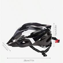 1頂單片式山地自行車安全帽,成人單車安全帽,中性保護頭盔 - 灰色 - 查看 3