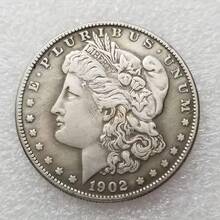 1枚1902年鑄幣合金材質並帶有星星裝飾的收藏古幣,適合所有人的收藏和娛樂。情人節和假期最佳禮物。 - 星星 - 查看 6