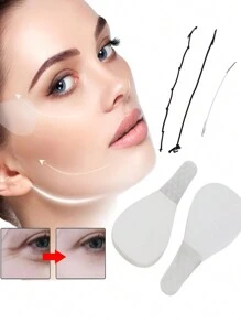 Cinta de Estiramiento Facial Invisible - Blanco - Ver 6
