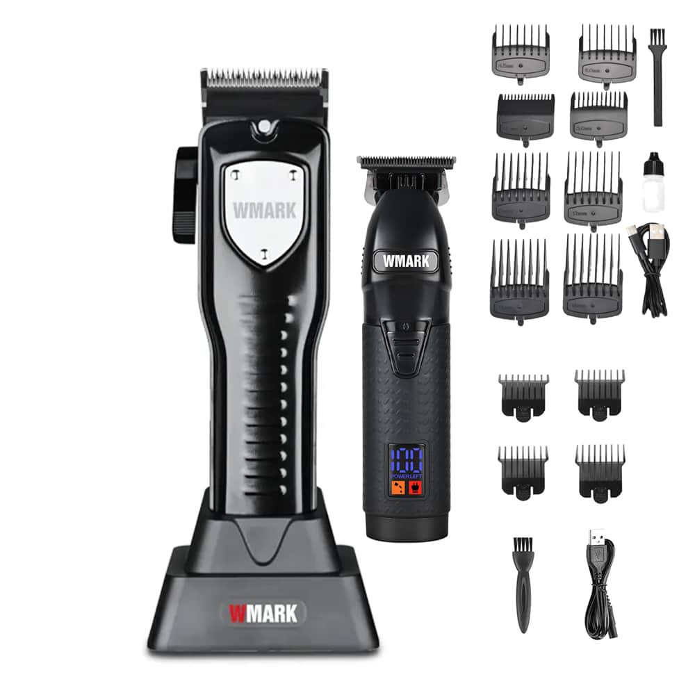 Wmark Men Grooming Machines - 黑色 - 查看 1
