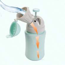 1pc Outdoor Camping Portable Urinal Receiver, New Year Gift - Blue - View 4