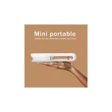 1入迷你可擠式拖把，便攜式清潔拖把，手持式桌面廁所汽車窗玻璃海綿清潔器，家居清潔工具 - 白色 - 查看 9