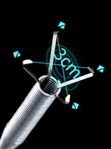 Pinza Destapa Cañerías y Tuberias . Herramienta de Limpieza Multifuncional - Rojo - Ver 7