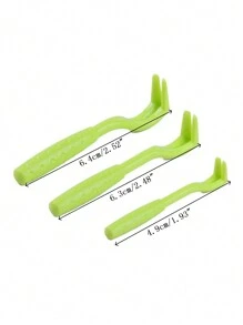 3入組abs材質除蜱工具,適用於所有大小的狗狗和貓咪。顏色隨機。 - 彩色 - 查看 5