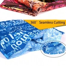 Sun Protective Anti UV 1pc Anti Dust UV Buff Bandana Head Scarf Motorcycle Bicycle Sport Topeng Headband Outdoor - Multicolor - View 5