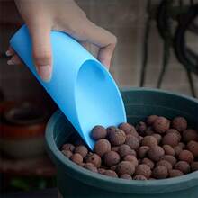 4 件/套，多肉植物工具，包括育苗种植机、打孔器、铲斗、土铲、园艺工具、花盆和塑料铲，园林工具，园艺工具 - 藍色 - 查看 3