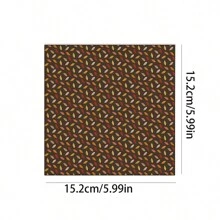 12 件/套 Hello Autumn 纸质材料包括圣诞节、万圣节、新年主题、复古风格、欧洲花卉和植物背景图案装饰纸，适用于剪贴簿、DIY 手工礼品盒、爆炸盒、办公室、派对、书房、卡片制作、折纸等。 - 彩色 - 查看 2