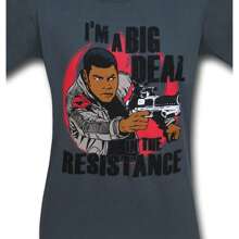 Force Awakens Finn Resistance T-Shirt - Xám - Xem 2