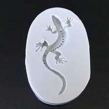 1 件 3d 蜥蜴和壁虎形狀矽膠模具 - 彩色 - 查看 4