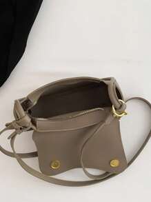 2025 New Versatile Shoulder Diagonal Crossbody Handbag For Women - Grey - View 3