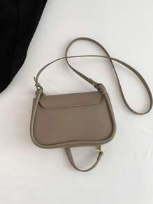 2025 New Versatile Shoulder Diagonal Crossbody Handbag For Women - Grey - View 2