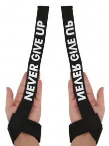 1 Pair Women Lifting Straps For Weightlifting Straps Gym Power Workouts Lifting Wrist Straps Padded Support Lifters Deadlift Straps Hard Pull Exercise Straps Gym Accessories - Black - View 2