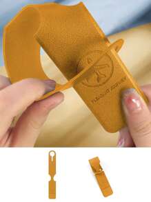 1張機票登機證,手提箱掛卡,航運登機皮革pu行李牌,旅行行李牌,時尚飛機圖案行李牌,旅行便攜式行李牌,適用於行李、手提箱、旅行證件存儲 - 黃色 - 查看 5