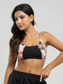 Women Tops - 玫紅色 - 查看 3