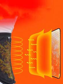 1pc Self-Heating Waist Belt, Back Support For Warming Gym Gym Accessories Fajas Lumbares - Black - View 3