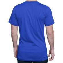 Suit-Up Men's Costume T-Shirt - Blue - View 2