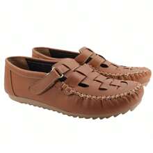 Women Flat Sandals - 駝色 - 查看 4