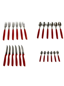 Dining Sets - 紅色 - 查看 1