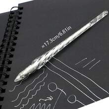 1支白色荧光笔,適用於繪畫和涂鴉 - 白色 - 查看 8