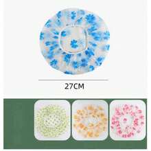 Gorro De Baño Impermeable Verde De 3 Uds Para Mujeres Con Pelo Largo, Gorro De Ducha Para Cocina, Primavera - Verde - Ver 4