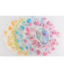 Gorro De Baño Impermeable Verde De 3 Uds Para Mujeres Con Pelo Largo, Gorro De Ducha Para Cocina, Primavera - Verde - Ver 5