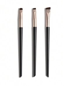 3件套专业眼线刷、眼影刷、眉刷，化妆刷套装，化妆刷组合，全套化妆工具，化妆刷套装，完整化妆套装，化妆刷组合，全套化妆工具，化妆刷套装，化妆刷礼盒套装