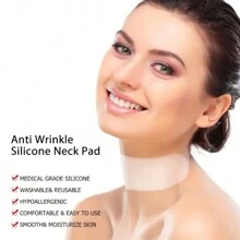 1pc Reusable Neck Wrinkle Patch, Neckline Silicone Anti-Wrinkle Patch, Neck Firming Beauty Patch