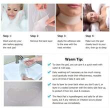 1pc Reusable Neck Wrinkle Patch, Neckline Silicone Anti-Wrinkle Patch, Neck Firming Beauty Patch