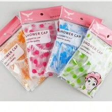 Gorro De Baño Impermeable Verde De 3 Uds Para Mujeres Con Pelo Largo, Gorro De Ducha Para Cocina, Primavera - Verde - Ver 10