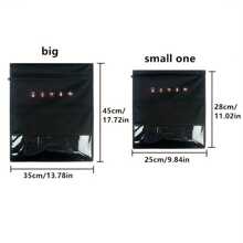 法拉第袋,汽車鑰匙保護套,信號屏蔽袋,手機屏蔽袋,信號屏蔽袋 - 黑色 - 查看 2