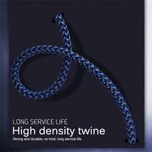 1 条 USB C 数据线快速充电尼龙编织 C 型快速充电器线兼容三星 Galaxy S10 S9 S8 S20 Plus A51 A11、Note 10 9 8、Moto Z Z3、G7 G8 Android 手机数据线 - 藍色 - 查看 4