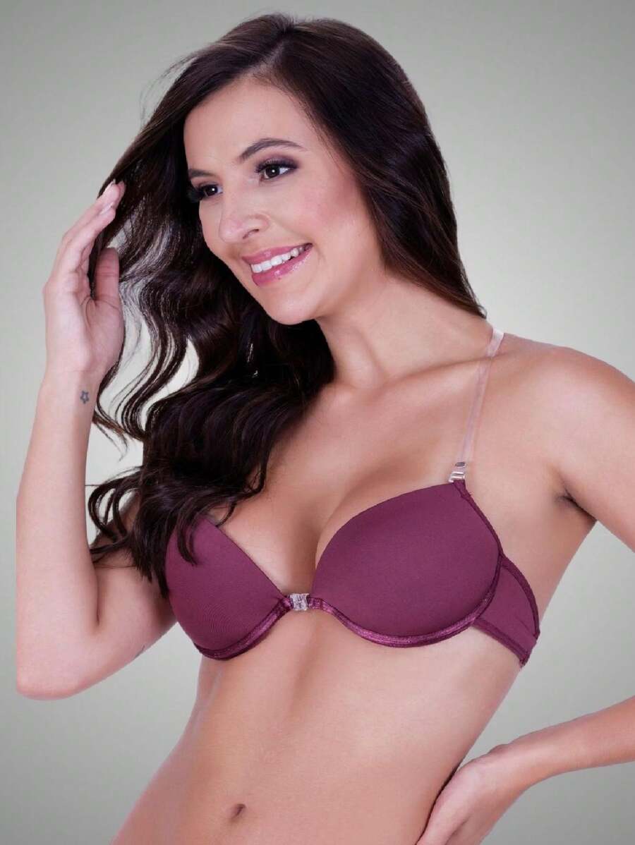 Women Bras & Bralettes - Màu Đỏ Sâu - Xem 1